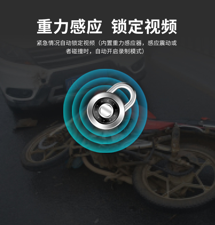 Cross-border motorcycle riding car wireless carplay5 inch portable waterproof GPS driving recorder