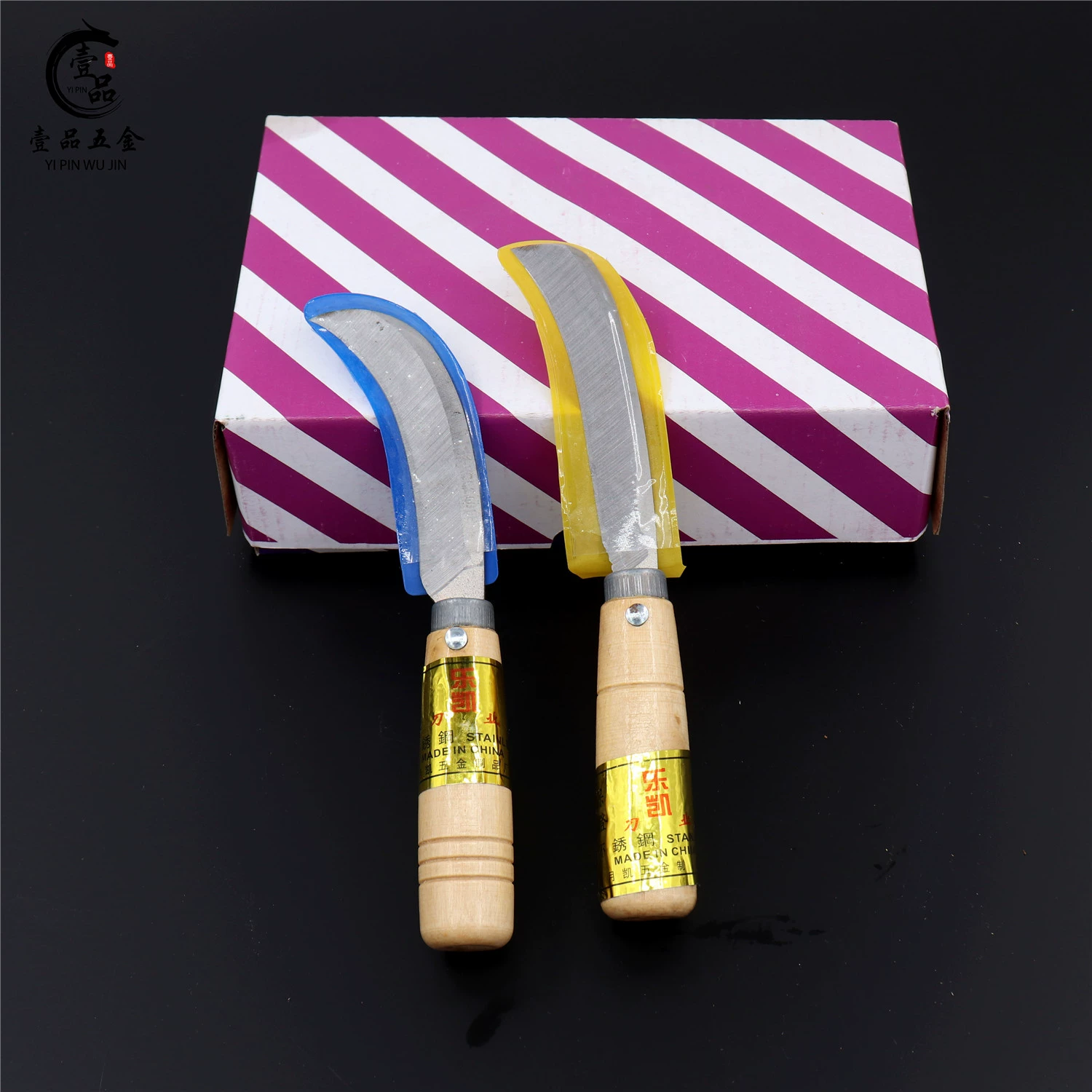 Tian Baoli нож для фруктов и ананаса из нержавеющей стали Нож для бананов Lekai маленький изогнутый нож для очистки семян дыни фруктов и овощей нож