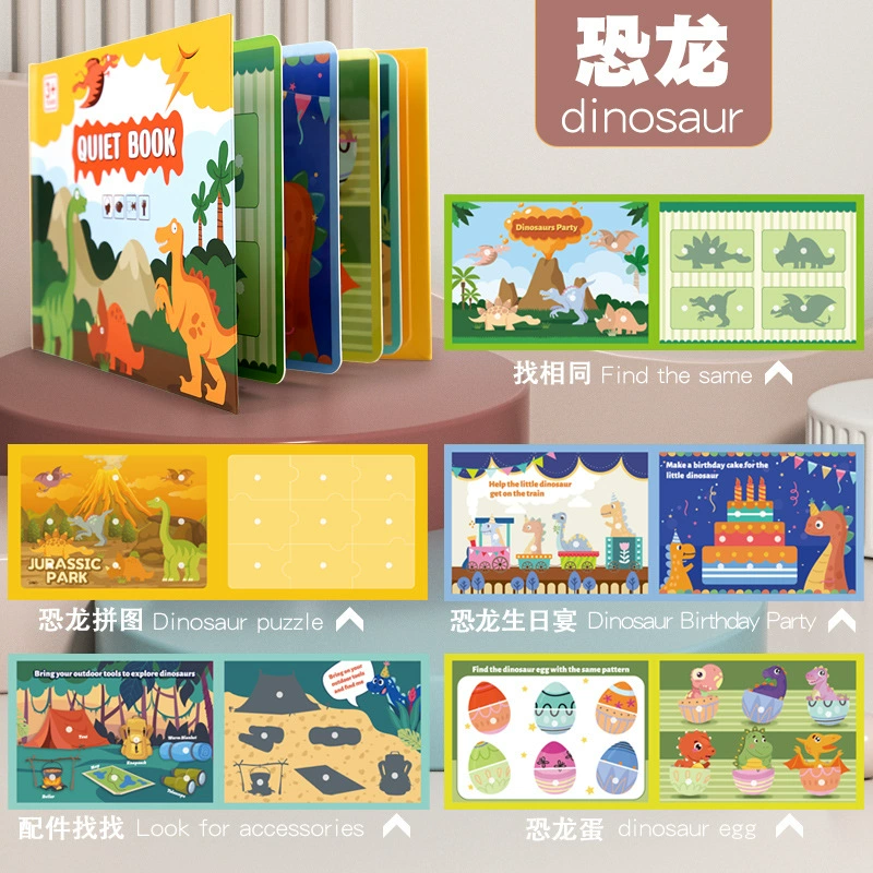 Детская познавательная книга с наклейками Montessori, игрушка, раннее образование, обучение, грамотность