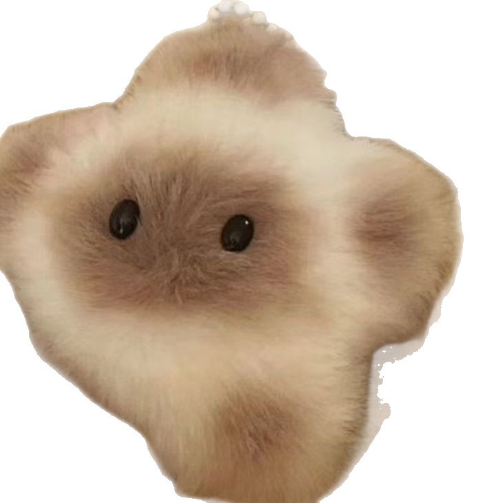 Capibala bolsos colgantes de estrellas chirrantes lindos delfines budistas mochila creativa peluche colgantes llaveros