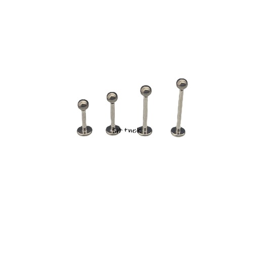 SMTNEK G23 titanium alloy inner tooth lip nail earrings, precision polished and high-brightness, cross-border exclusive for quick delivery