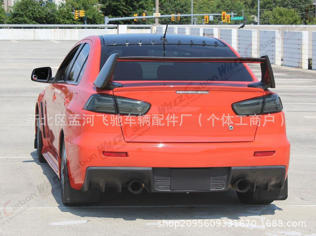 Suitable for Universal Rear Spoiler for Sedan Models, Mitsubishi Lancer, Lancer Ex, Lancer Sport, Old Civic Modified Sports-Style Spoiler