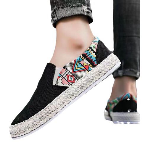 Men's Shoes  New Autumn Breathable Lazy One-Step Trendy Shoes Korean Style Trendy Versatile Boys Casual Shoes