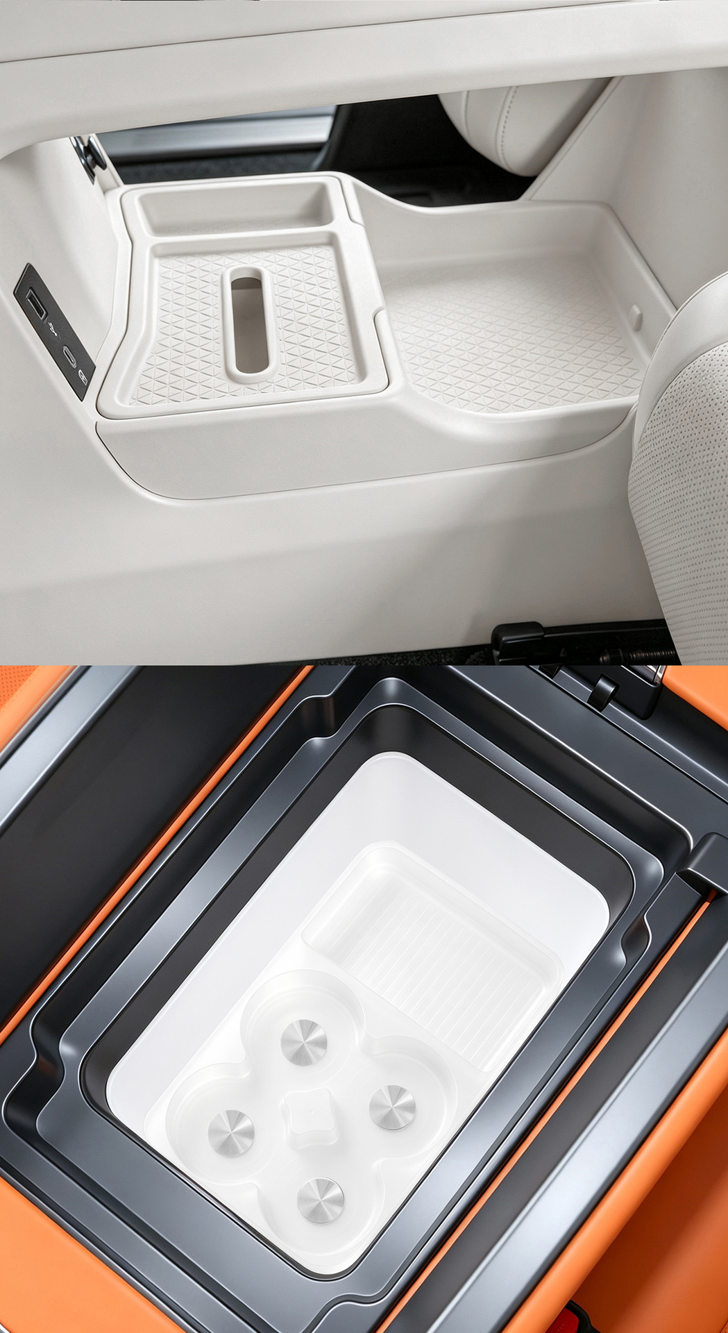 Great Wall H10 central console silicone mat storage box full-cover wireless charging protective case anti-slip mat car interior accessories collection