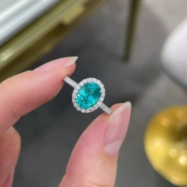 莫桑钻;戒指;莫桑钻