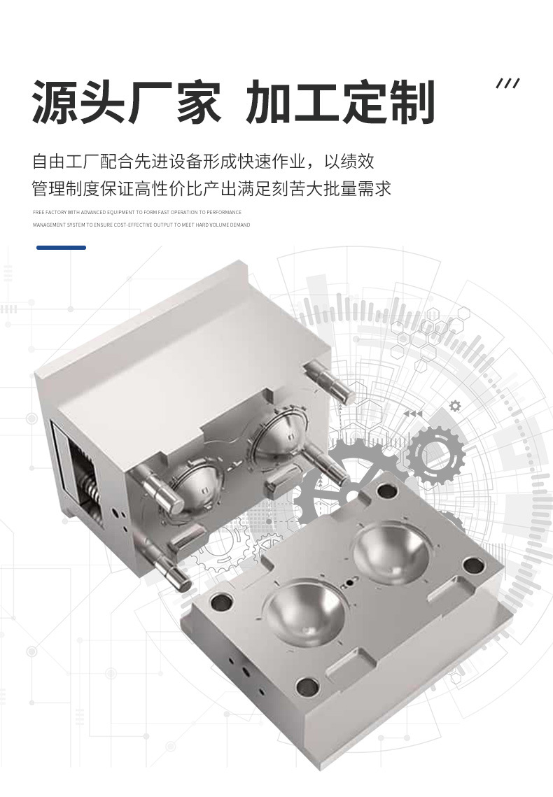 Injection Mold Opening, Plastic Parts Processing and Production, Custom Abs Special-Shaped Molds, Ningbo Mold Factory