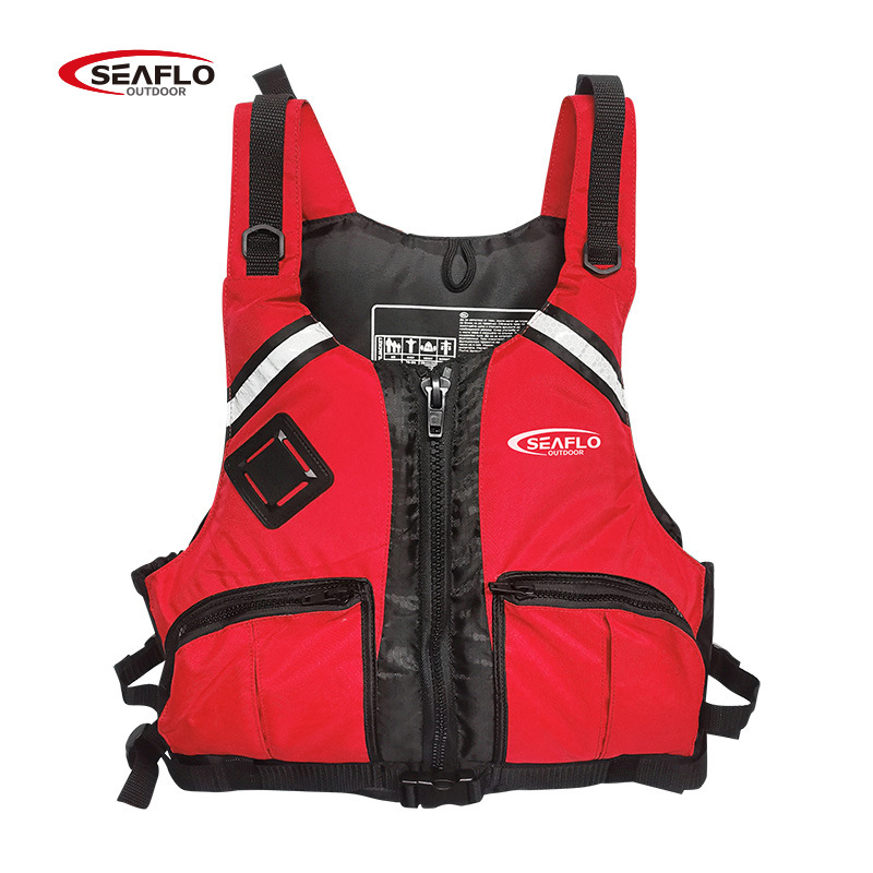 SEAFLO牛津布救生衣海钓救援衣漂流成人救生衣钓鱼便携式船用防汛