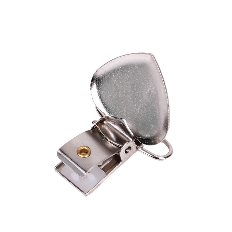 Inventario al por mayor cinturón de metal botón de boca de pato cinturón de medias ropa ajustable botón de boca de pato clip de fijación de sopa
