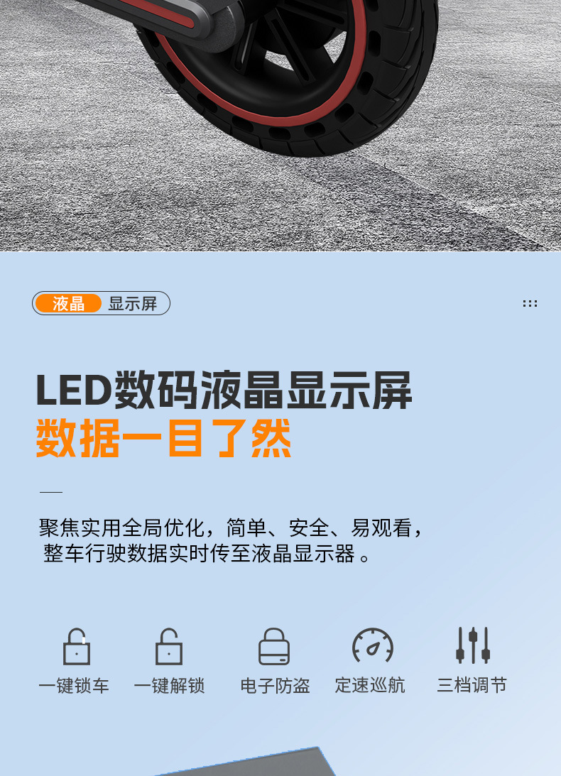 Manufacturer Wholesale Folding Electric Scooters, Small Portable Mobility Scooters for Adults, Cross-Border Export