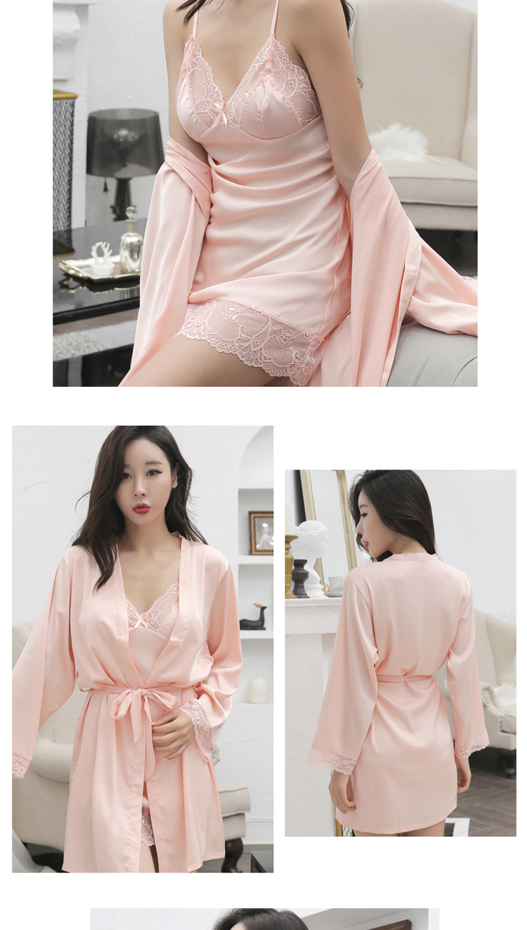 Ice Silk Nightdress - Colors Available