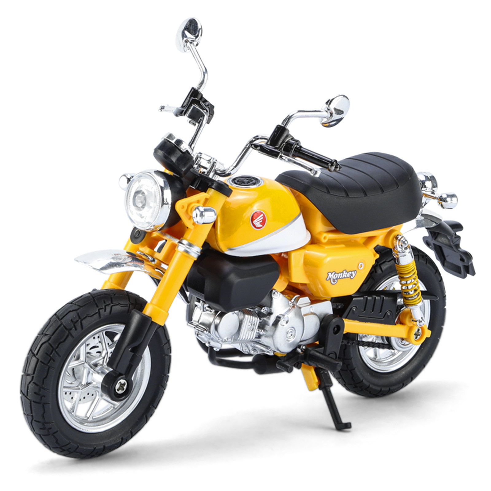 Modelo de motocicleta de aleación 1:12, motocicleta Chuanqi, simulación de amortiguador, dirección, coche de juguete para niños, caja ciega transfronteriza, dropshipping