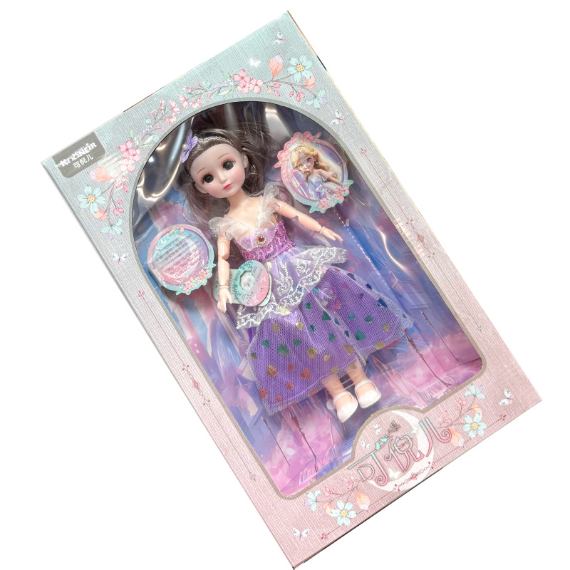 Muñeca Princesa con Vestidos de Plástico para Niñas