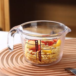 Glass Measuring Cup with Scale Baking Egg Cup Household Food Grade Large Capacity Measuring Cup