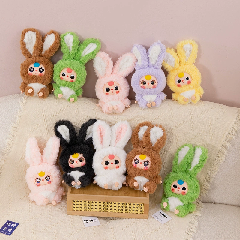 BabyThree Lily Rabbit Town Series Plush Dolls Three Years Оптовая продажа Jackie Baby Three Years Wholesale
