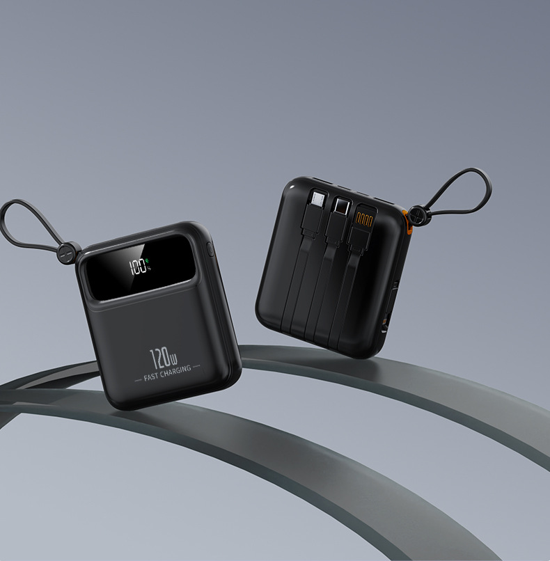 Grenzüberschreitende Mini-Powerbank Superfast Charging 20000mAh große Kapazität kompakt tragbar Geschenklogo-Druck