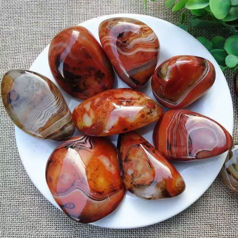 天然缠丝玛瑙手把件吊坠马达加斯加原石玛瑙手把件玉石吊坠毛衣链