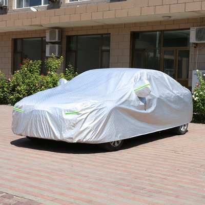 Specialized Car Covers for Various Models, Sun-Proof, Rain-Proof, Dust-Proof, Customizable Car Covers and Outer Covers (Car clothing) - please-note-the-model-year-when-placing-an-order-silver-bright-silver-aluminum-mold