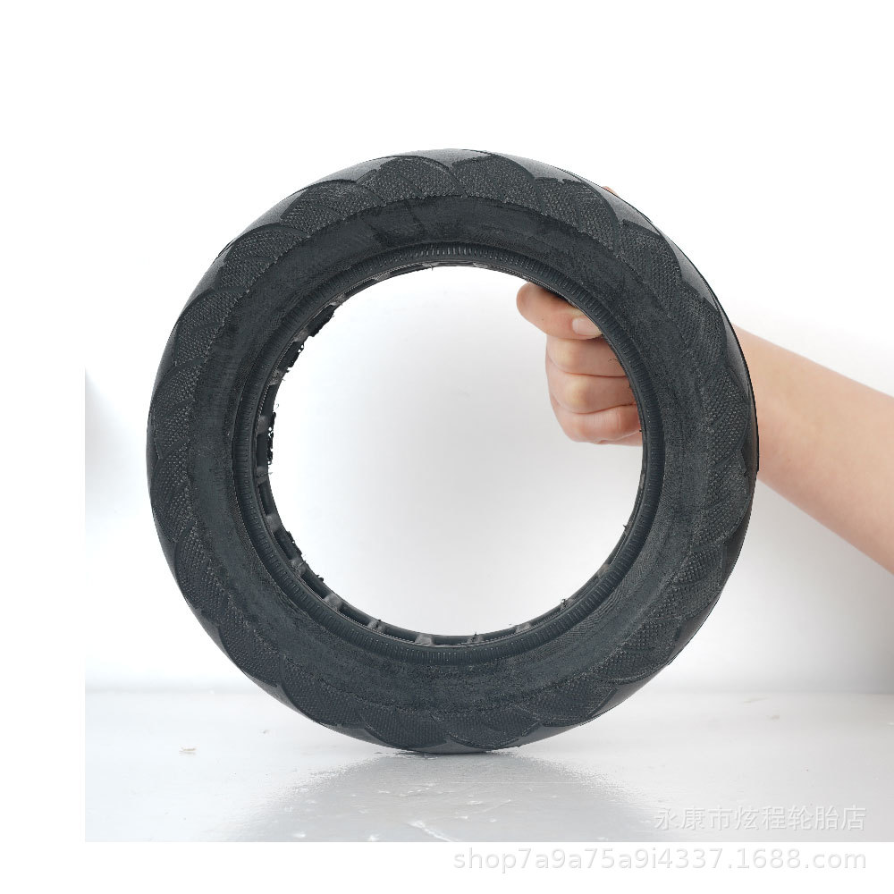 10寸xuancheng电动滑板车60/70-6.5轮胎10x2.50-6.5蜂窝实心轮胎