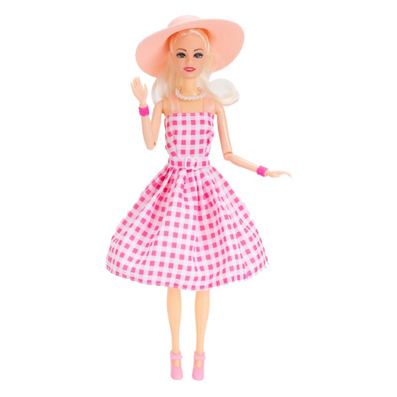 Новый фильм Барби с внешней торговлей Горячие 11 дюймов 30 см кукла меняется зеленая одежда игрушки аксессуары