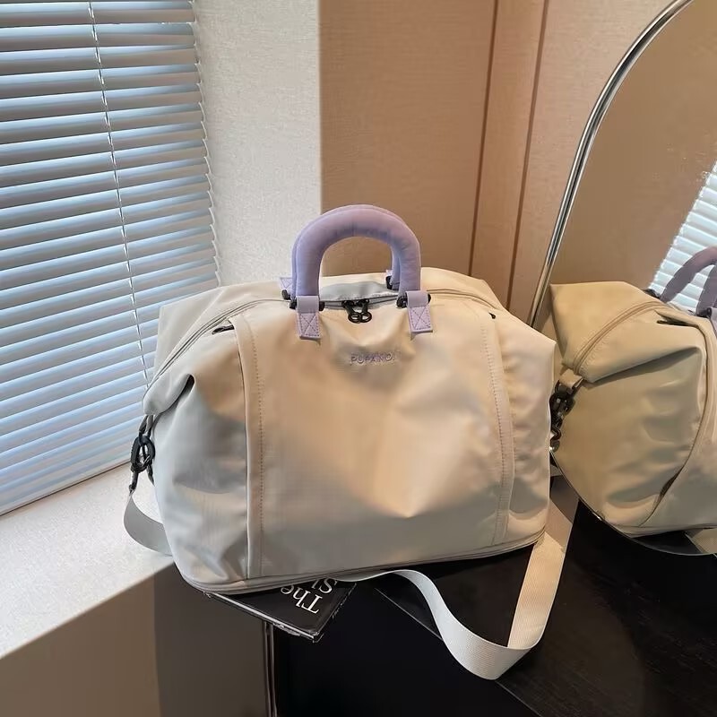 Large-Capacity Lightweight Travel Bag for Women, Portable Cross-Body Bag, Gym Bag for Men, Portable Expandable Luggage Backpack