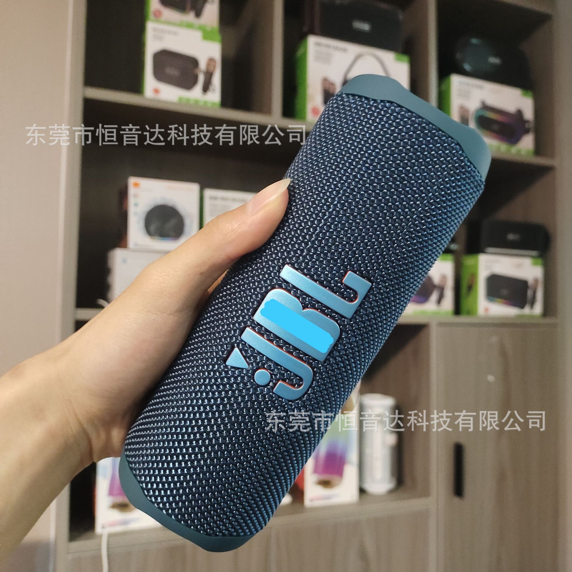 跨境凹印款FLIP6万花筒6钢印无线蓝牙音箱双喇叭低音炮户外音响
