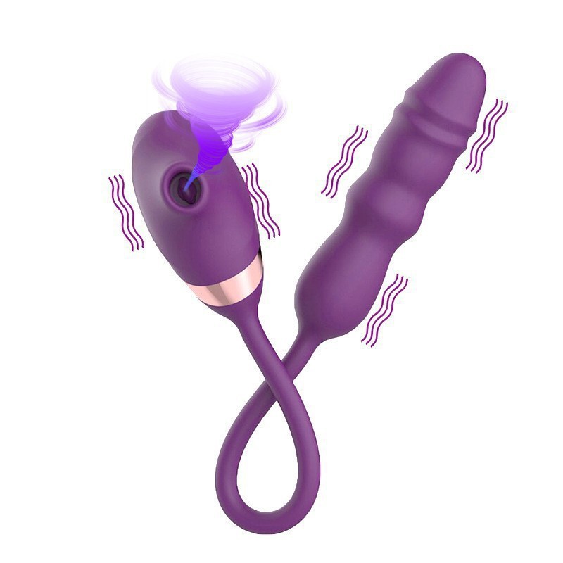 Vibrationsmassagegerät für den G-Punkt, Dehnung, Saugen, vibrierende Klitoris, Orgasmusstimulator, Sexspielzeug für Frauen_voghion.com