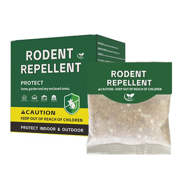 Cross-border Amazon indoor rodent repellent pack plant essential oil sackets rodent repellent car anti-rodent agent avoidance pack in stock