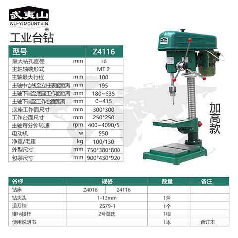 Z4116 380V 강화 버전