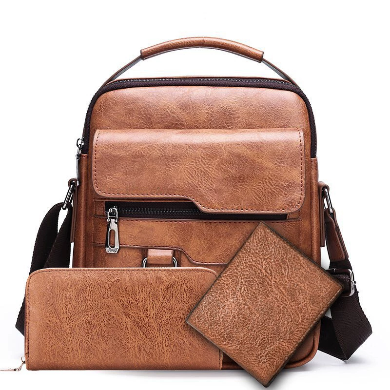 Water repellent shoulder bag, wear-resistant protective bag, capacious one-shoulder bag