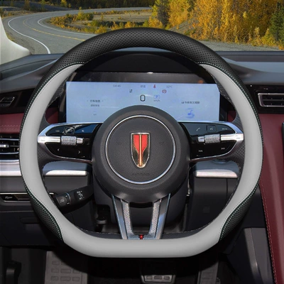 Special Handlebar Cover, Steering wheel cover - d-type-only-black-and-white-default