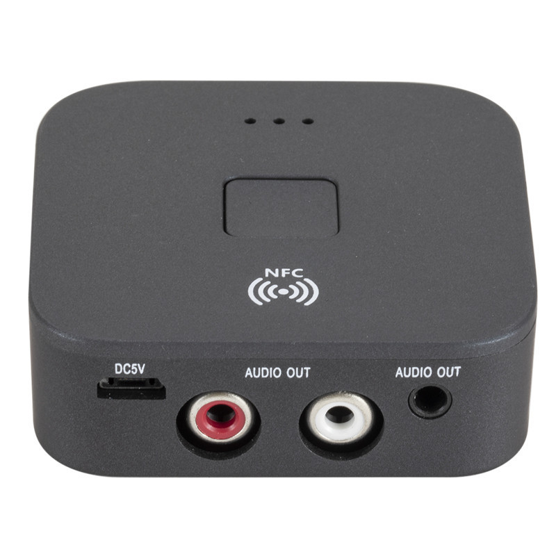 USB5.0 Bluetooth audio receiver AUX+2RCA audio interface mobile phone NFC wireless Bluetooth adapter 3