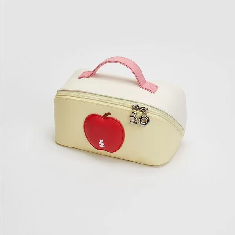 Tagi. 新品《i》想象苹果鼓鼓可爱防水便携收纳包牛仔旅行化妆包|undefined