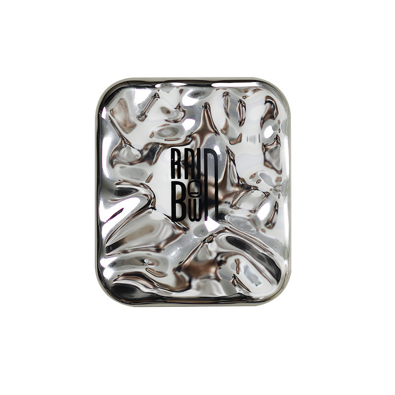 Plegable LED espejo de maquillaje hogar Luz de lujo luz lupa mini espejo de maquillaje para mujeres portátil