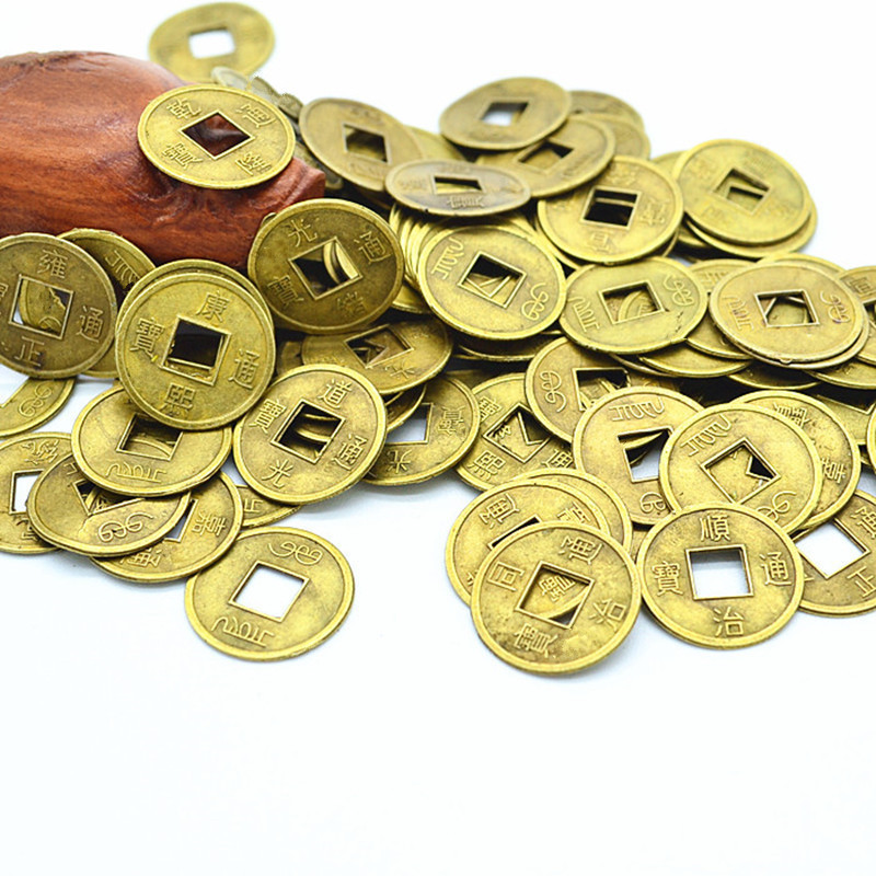 アンティーク 1.4 五帝のお金合金小さな銅貨 diy 金のなる木アクセサリー接着剤携帯電話ケース装飾品バルク|undefined