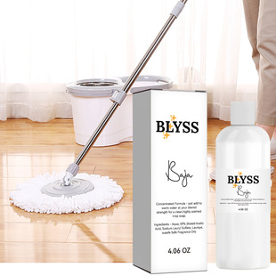 Cross-Border Unlabeled Floor Cleaner to Clean Dirt, Polish and Brighten Floor Maintenance Tile Cleaning Liquid 120ml