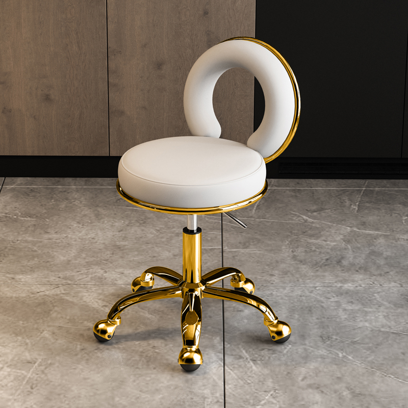 ★ Titanio nuevo estilo blanco-dorado no pega rueda de servicio ☆