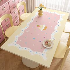 ドーパミン少女心食卓マットデスクトップ保護マットテーブルクロス防水防油防熱テーブルマットテーブルクロス代発