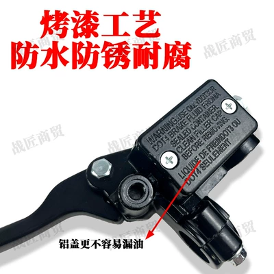Brake Master Cylinder, Front and Rear: Other Electric Vehicle Accessories