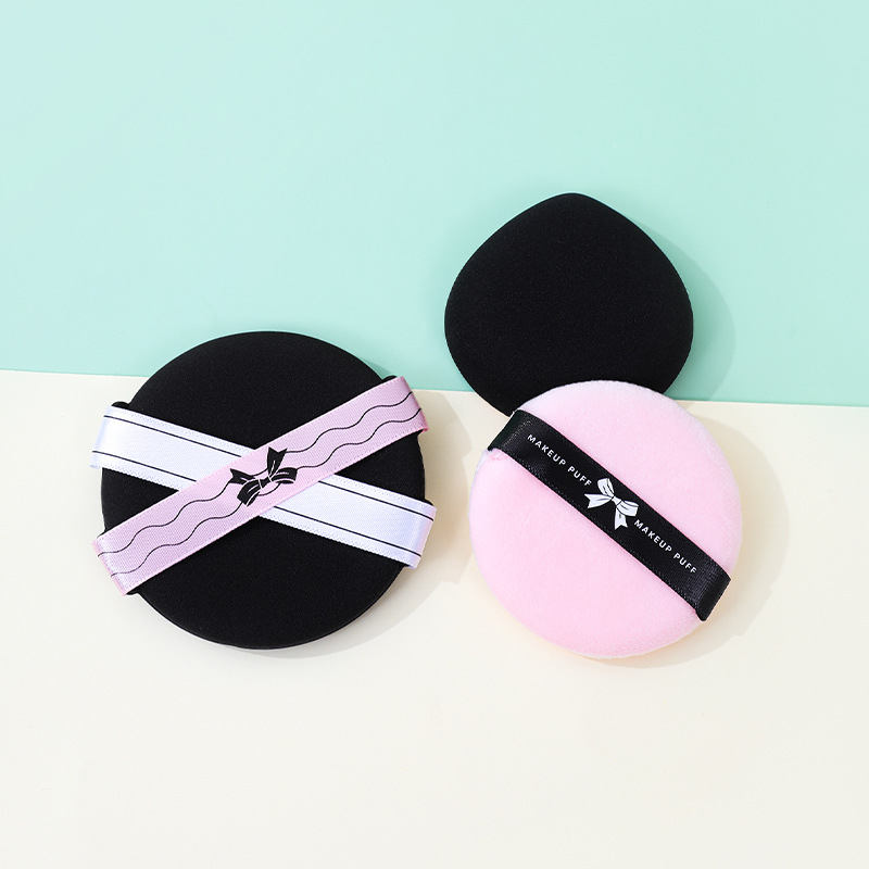 Fábrica personalizada dulce Cool Stick series polvo doble cinta marshmallow floc no látex polvo de cojín de aire no comer polvo