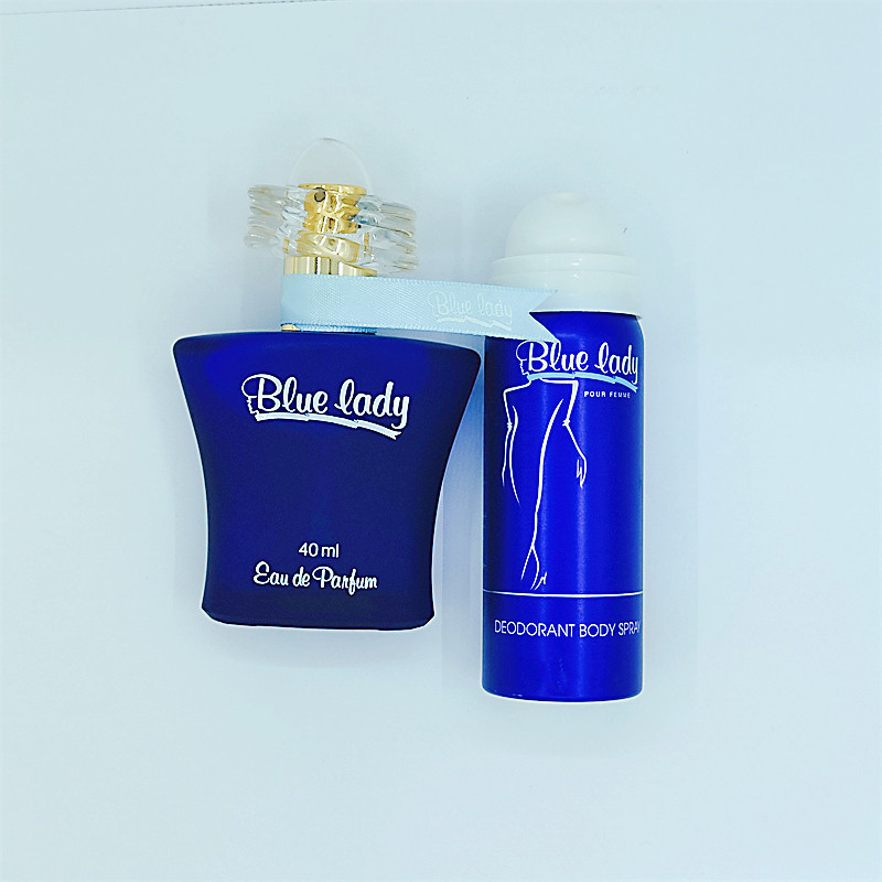 Parfum tendance Blue Lady Boutique pour femmes, Spray corporel, ensemble de parfum frais persistant, nouvelle collection 2023_voghion.com