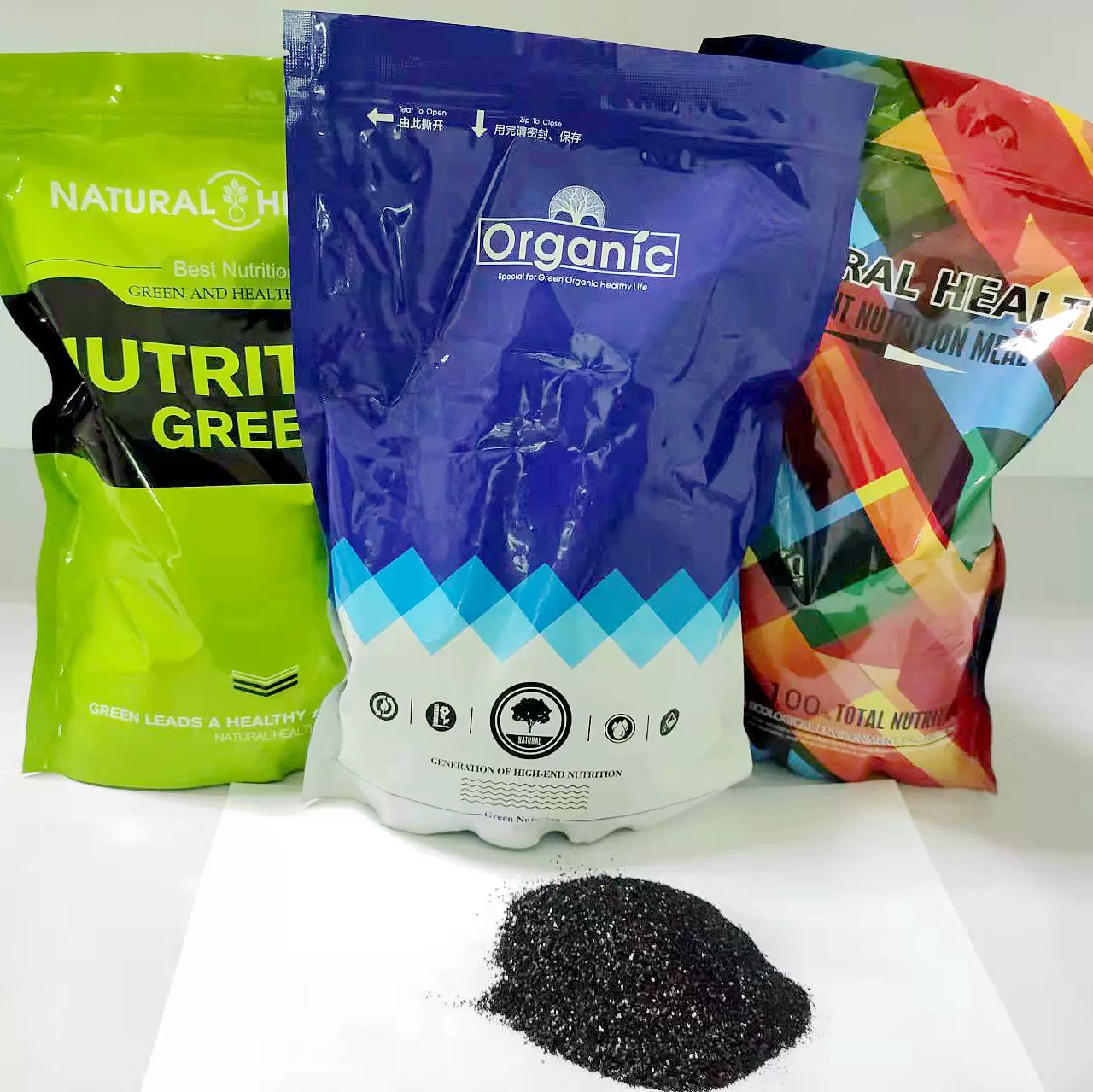 1kg 矿源黄腐酸钾冲施肥 高活性腐植酸 调节土壤酸碱 保花保果肥