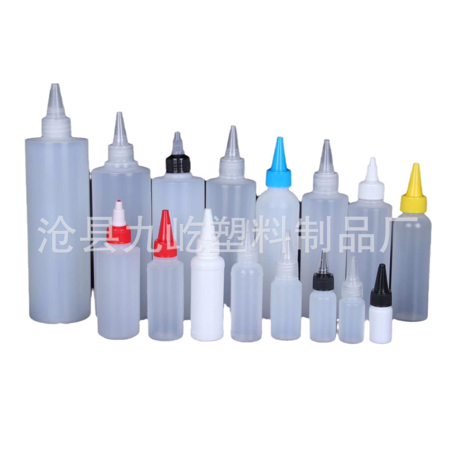 20/30/50/100/120ml プラスチックボトル、顔料分注ボトル、水性サンプルボトル、盗難防止キャップの卸売