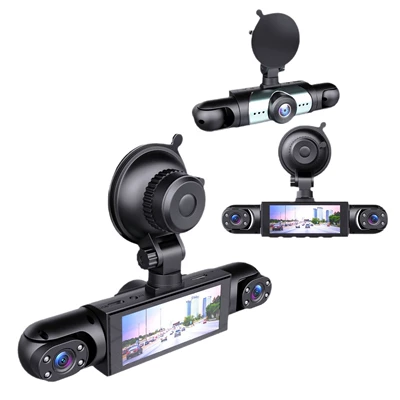 and right reversing images, Driving recorder