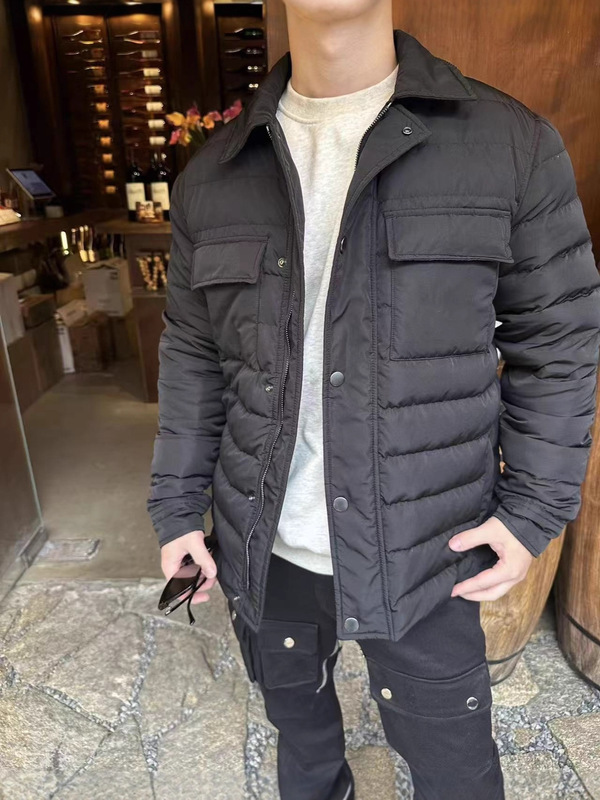 High Version Br Brand 25 Years Winter New Pocket Decoration Lightweight Short Men's down Jacket Casual Cold-Proof Versatile High Version Br Brand 25 Years Winter New Pocket Decoration Lightweight Short Men's down Jacket Casual Cold-Proof Versatile