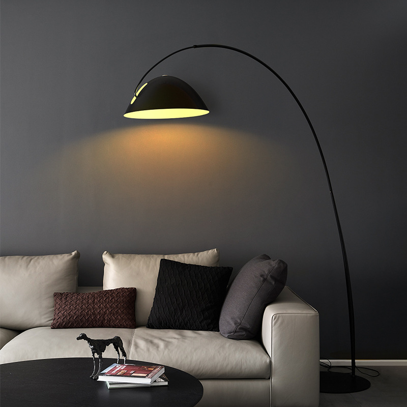 炬胜客厅落地灯北欧现代简约个性网红ins氛围装饰灯钓鱼落地灯