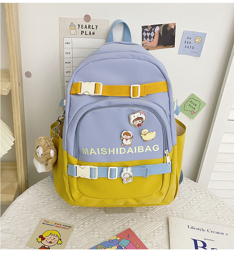 Nylontuch Großraum-rucksack Im Koreanischen Stil Großhandel Nihaojewelry display picture 16