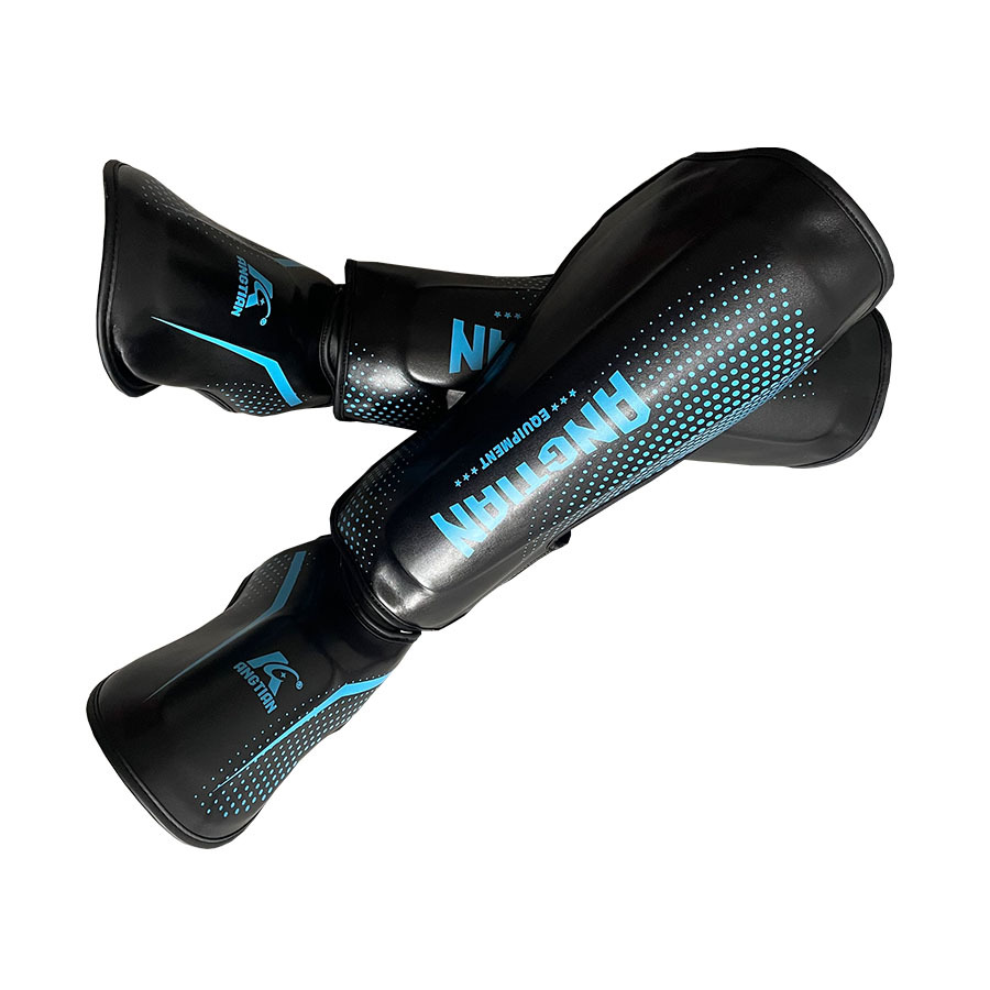 Fábrica Angtian personalizada protector de piernas, protector de pies, lucha libre, protector de tibia, entrenamiento de lucha, protector de piernas image 5