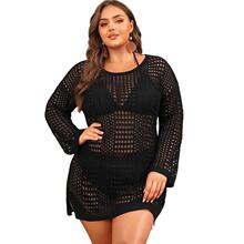 V 67660 Knit Bikini Cover Up Dress ��֯�Ȼ�����ȹ�羳��