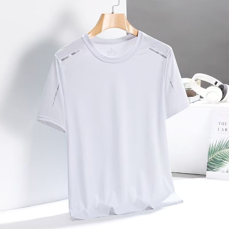 [Horizontal Bar Mesh T] White