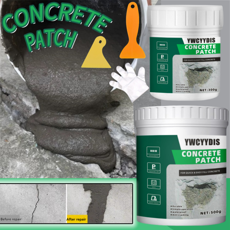 YWCYYDIS墙面修补水泥 快速干燥防水涂层 抗裂和耐混凝土糊剂跨境